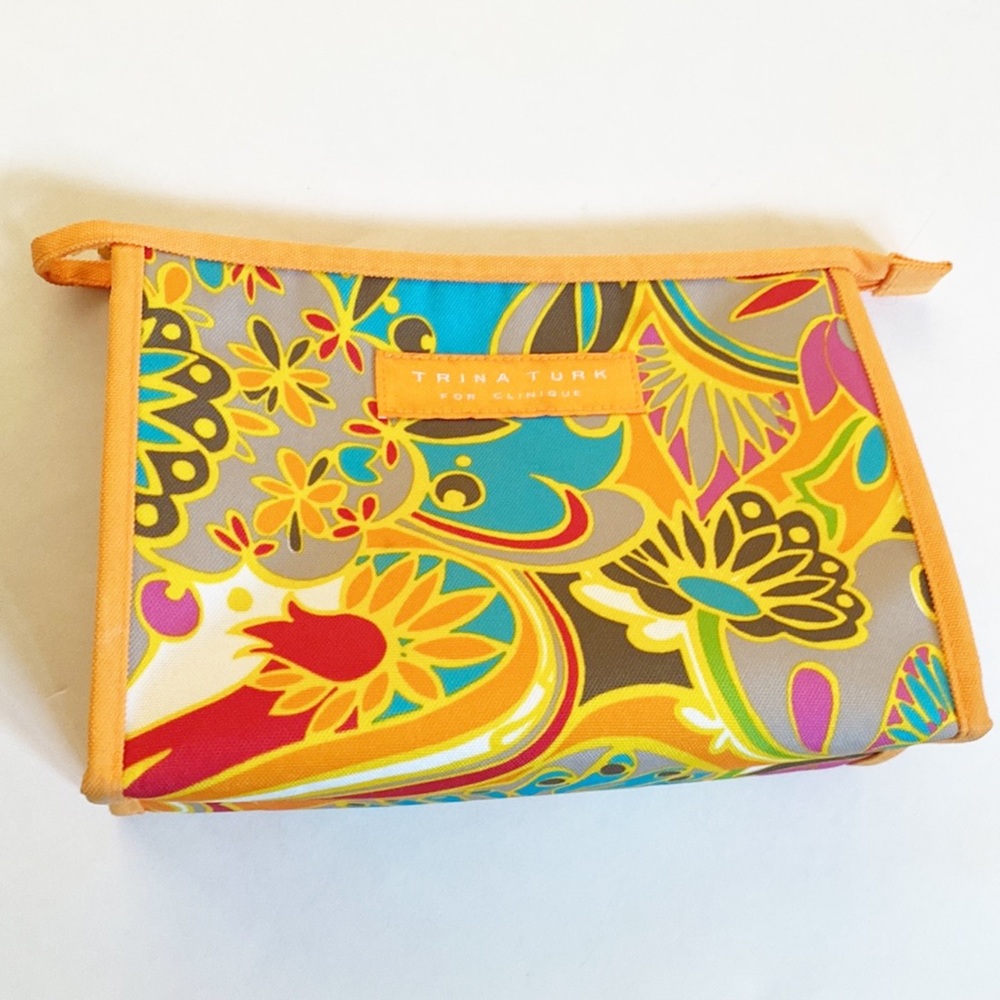 Trina Turk for Clinique Tropical Print Makeup Bag